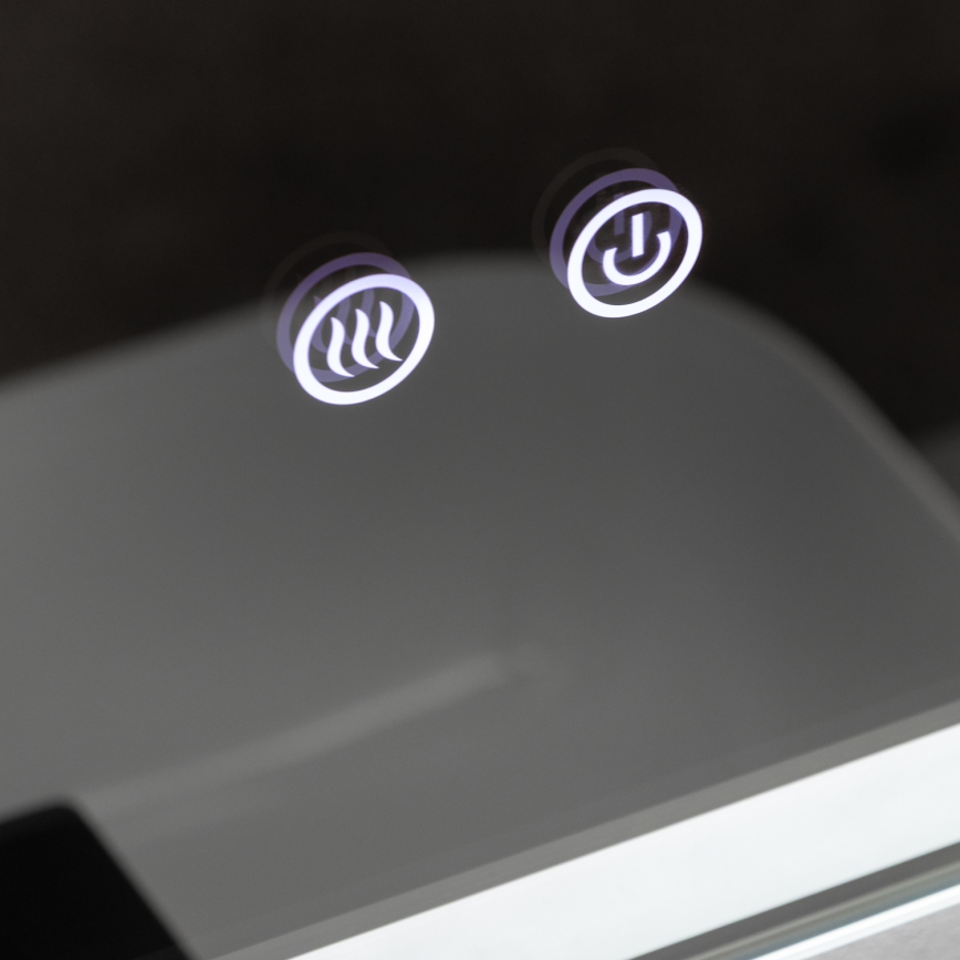 Brilagi - Espelho aquecido para casa de banho BELLA LED/16W/230V 60x60 cm IP44 CRI 90 dimerizável + CCT