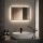 Brilagi - Espelho de Casa de Banho LED SUELLO 20W/230V 40x60 cm preto IP44 CRI 90 dimerizável + CCT (temperatura de cor ajustável)