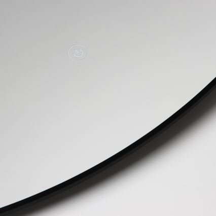 Brilagi - Espelho de casa de banho LED VENA BLACK LED/32W/230V Ø 100 cm IP44 CRI 90 dimerizável + CCT