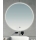 Brilagi - Espelho de casa de banho LUNA LED 19W/230V Ø 60 cm IP44 CRI 90 dimerizável + CCT (ajuste da temperatura de cor)