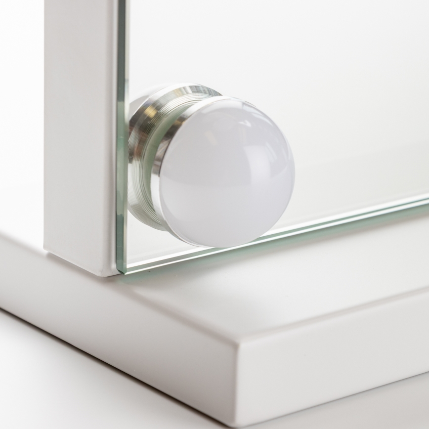 Brilagi - Espelho de maquilhagem LED regulável HOLLYWOOD LED/15W/230V 3000/4000/6500K