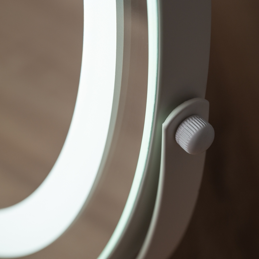 BRILAGI - Espelho de maquilhagem LED regulável CALIFORNIA LED/17W/230V 3000/4000/6500K Ø 42 cm branco