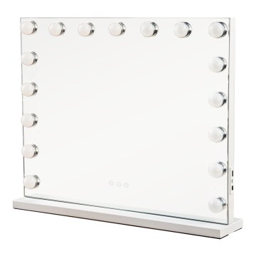 Brilagi - Espelho de maquilhagem LED dimerizável HOLLYWOOD LED/15W/230V 3000/4000/6500K 60x50 cm branco
