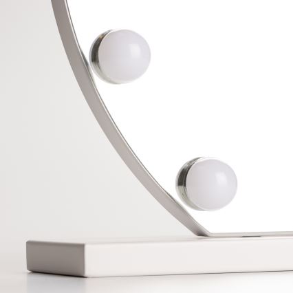 Brilagi - Espelho de maquilhagem LED regulável HOLLYWOOD LED/12W/230V 3000/4000/6500K