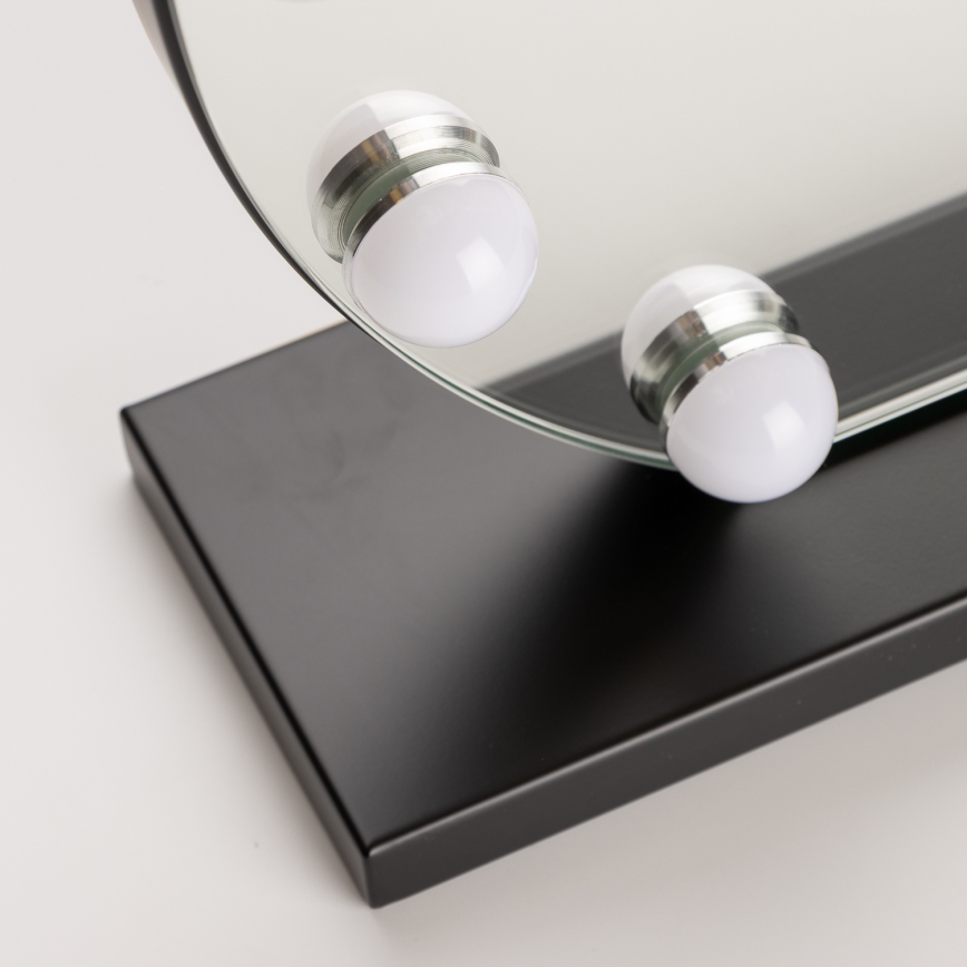 Brilagi - Espelho de maquilhagem LED regulável HOLLYWOOD LED/12W/230V 3000/4000/6500K