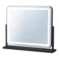 Brilagi - Espelho de maquilhagem LED regulável ARIZONA LED/25W/230V 3000/4000/6500K 55x44 cm preto