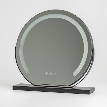 BRILAGI - Espelho de maquilhagem LED regulável CALIFORNIA LED/14W/230V 3000/4000/6500K 41x40 cm preto