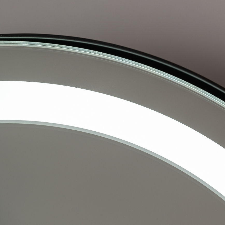 BRILAGI - Espelho de maquilhagem LED regulável CALIFORNIA LED/14W/230V 3000/4000/6500K 41x40 cm preto