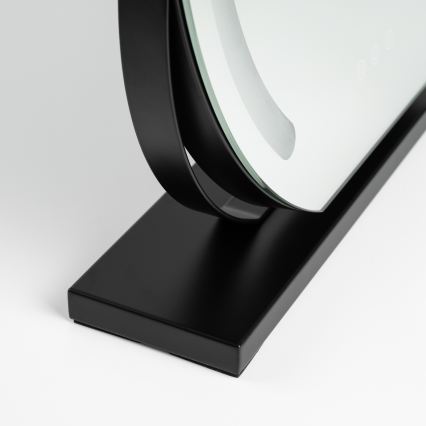 BRILAGI - Espelho de maquilhagem LED regulável CALIFORNIA LED/14W/230V 3000/4000/6500K 44x40 cm preto