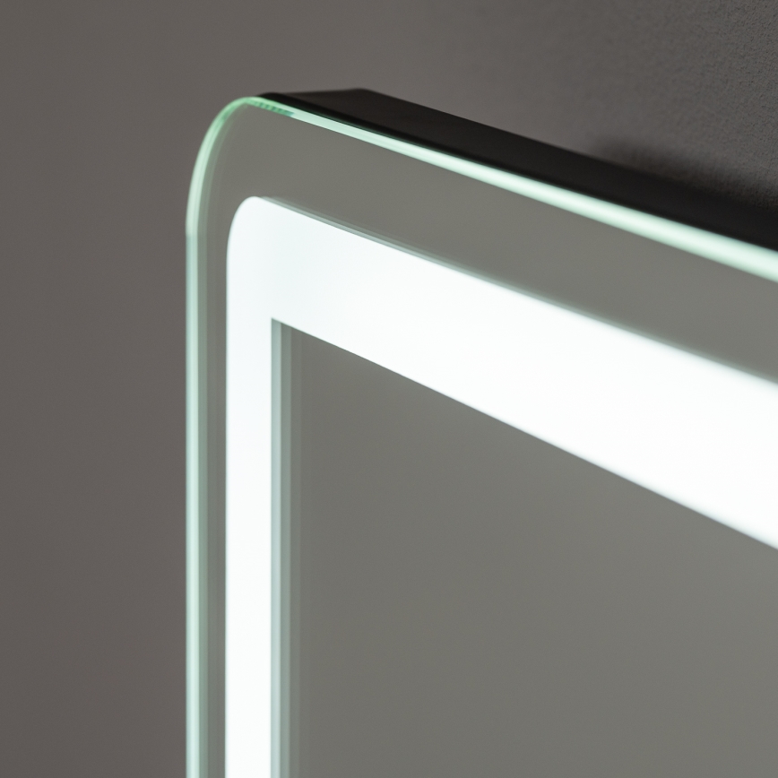 BRILAGI - Espelho de maquilhagem LED regulável CALIFORNIA LED/22W/230V 3000/4000/6500K 58x43 cm preto