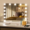 BRILAGI - Espelho de maquilhagem LED regulável HOLLYWOOD LED/15W/230V CCT + USB branco