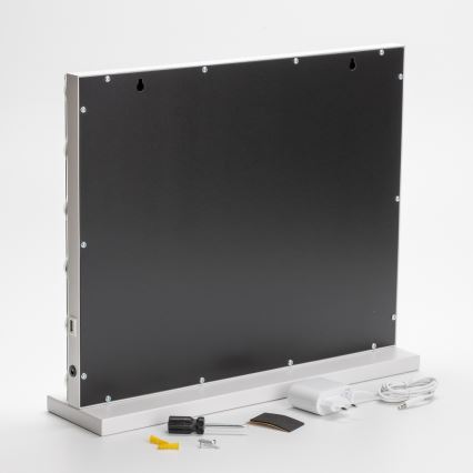 BRILAGI - Espelho de maquilhagem LED regulável HOLLYWOOD LED/15W/230V CCT + USB branco