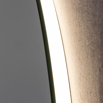 Brilagi - Espelho aquecido LED para casa de banho DEMI PRO LED/20W/230V Ø 60 cm IP44 CRI 90 dimerizável + CCT