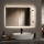 Brilagi - Espelho LED de casa de banho SUELLO LED/30W/230V 60x90 cm preto IP44 IRC 90 dimerizável + CCT