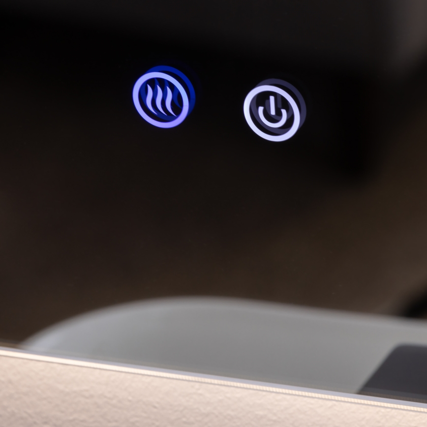 Brilagi - Espelho de casa de banho aquecido com LED DIANA LED/13W/230V 60x40 cm IP44 CRI 90 dimerizável + CCT