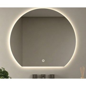 BRILAGI - Espelho LED para casa de banho ARCO LED/31W/230V 100x90 cm IP44 CRI 90 dimerizável + CCT