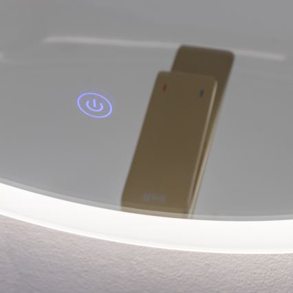 Brilagi - Espelho de casa de banho LED CUNEO LED/19W/230V Ø 60 cm IP44 IRC 90 dimerizável + CCT