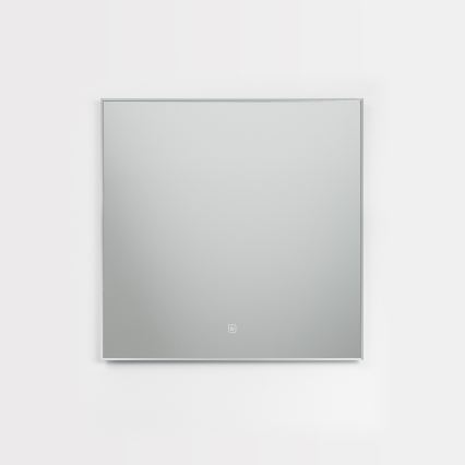 Brilagi - Espelho de casa de banho DESIO LED/24W/230V 60x60 cm prateado IP44 CRI 90 dimerizável + CCT