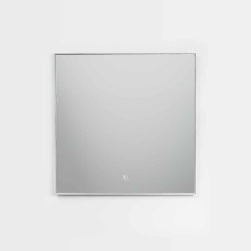 Brilagi - Espelho de casa de banho DESIO LED/24W/230V 60x60 cm prateado IP44 CRI 90 dimerizável + CCT