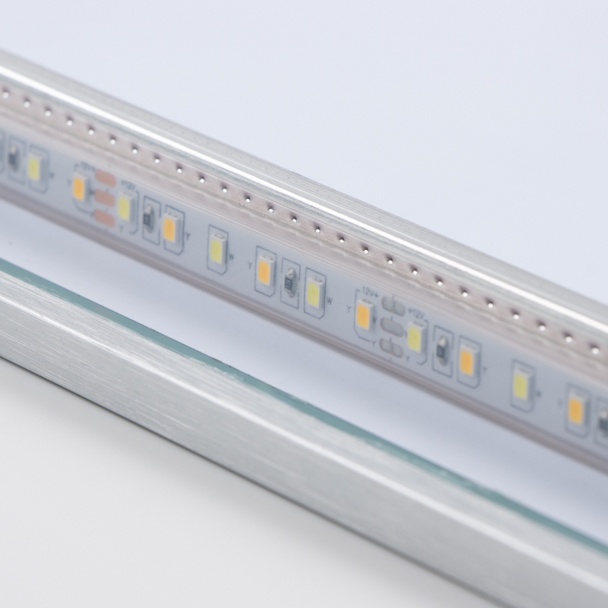 Brilagi - Espelho de casa de banho DESIO LED/24W/230V 60x60 cm prateado IP44 CRI 90 dimerizável + CCT