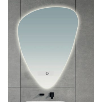 Brilagi - Espelho LED para casa de banho GOCCIA LED/19W/230V 67x50 cm IP44 CRI 90 dimerizável + CCT