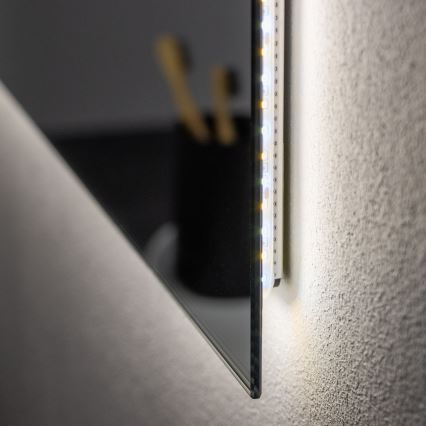 Brilagi - Espelho de casa de banho LED LUCE LED/28W/230V 60x80 cm IP44 IRC 90 dimerizável + CCT