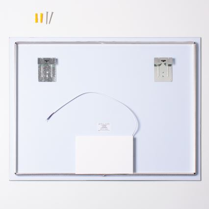 Brilagi - Espelho de casa de banho LED LUCE LED/28W/230V 60x80 cm IP44 IRC 90 dimerizável + CCT