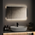 Brilagi - Espelho LED para casa de banho MELZO LED/28W/230V 60x80 cm IP44 IRC 90 regulável + CCT