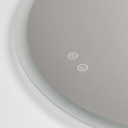 Brilagi - Espelho de casa de banho aquecido LED CLARA PRO LED/19W/230V diâmetro 60 cm IP44 CRI 90 dimerizável + CCT