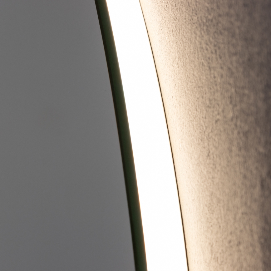 Brilagi - Espelho aquecido LED para casa de banho DEMI ECO LED/12W/230V Ø 60 cm IP44 CRI 90 dimerizável + CCT