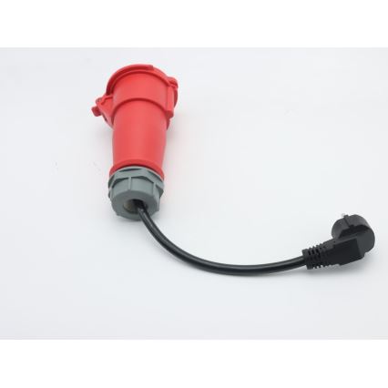 Brilagi - Estação de carregamento portátil para veículos elétricos FAST AC Tipo 2 16A/380V 11kW + ficha 230V, 3,7kW 5m + caso