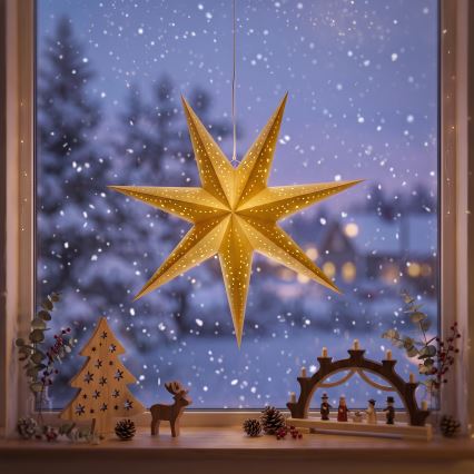 BRILAGI - Estrela de Natal LED/2xAA 60 cm