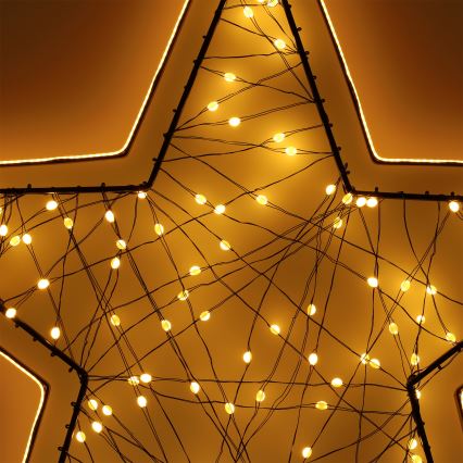 Brilagi - Estrela de Natal LED para exterior LED/2,6W/230V IP44 47x45 cm