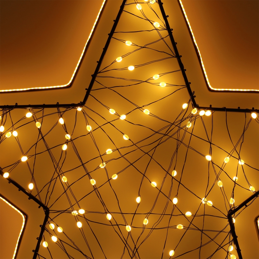 Brilagi - Estrela de Natal LED para exterior LED/2,6W/230V IP44 47x45 cm