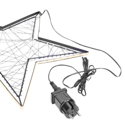 Brilagi - Estrela de Natal LED para exterior LED/2,6W/230V IP44 47x45 cm