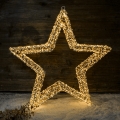 Brilagi - Estrela decorativa de Natal LED para exterior LED/6W/230V IP44