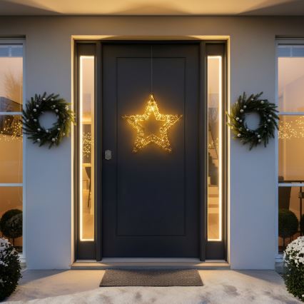 Brilagi - Estrela decorativa de Natal LED para exterior LED/6W/230V IP44