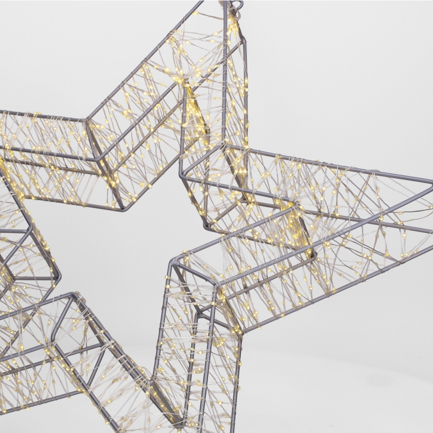 Brilagi - Estrela decorativa de Natal LED para exterior LED/6W/230V IP44