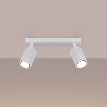 Brilagi - Foco CRESTO 2xGU10/10W/230V branco