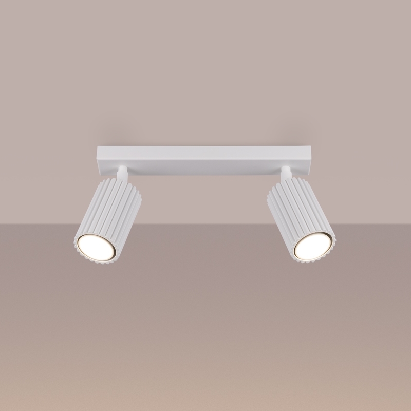 Brilagi - Foco CRESTO 2xGU10/10W/230V branco