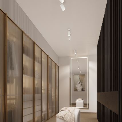 Brilagi - Foco CRESTO 2xGU10/10W/230V branco