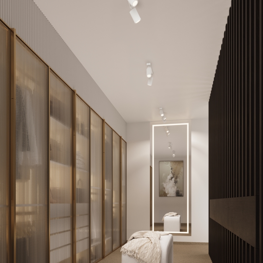 Brilagi - Foco CRESTO 2xGU10/10W/230V branco