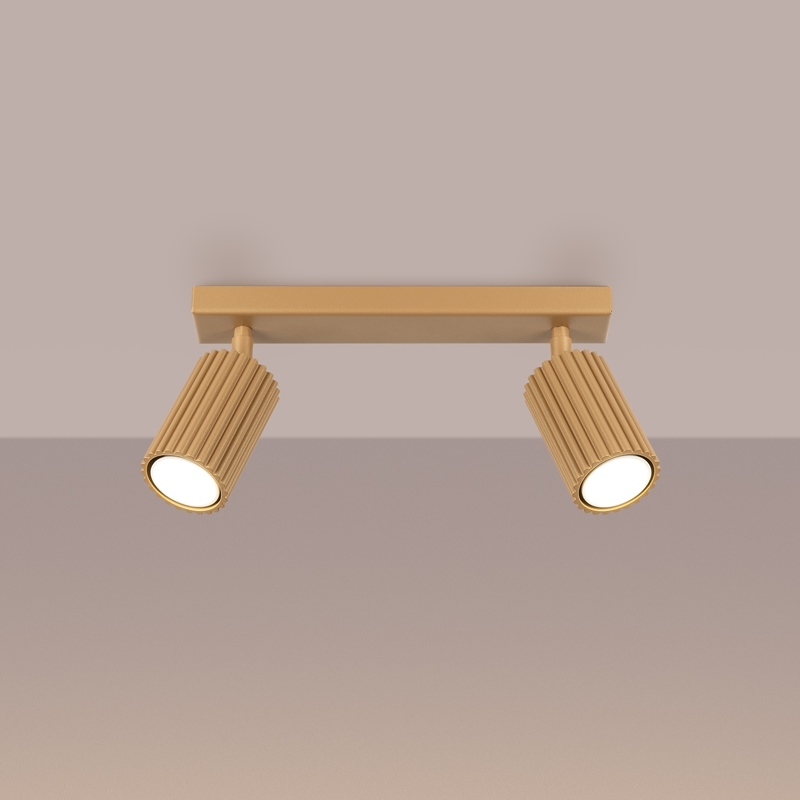 Brilagi - Foco CRESTO 2xGU10/10W/230V dourado