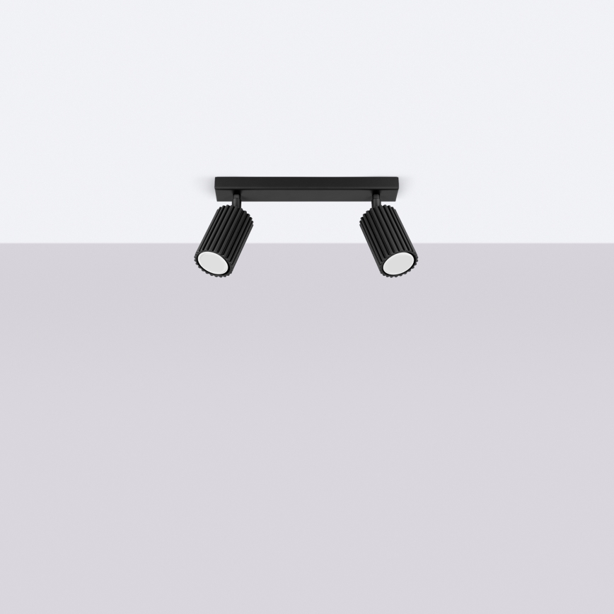 Brilagi - Foco CRESTO 2xGU10/10W/230V preto