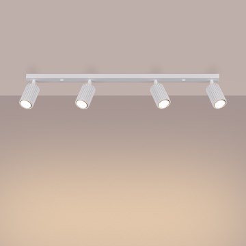 Brilagi - Foco CRESTO 4xGU10/10W/230V branco