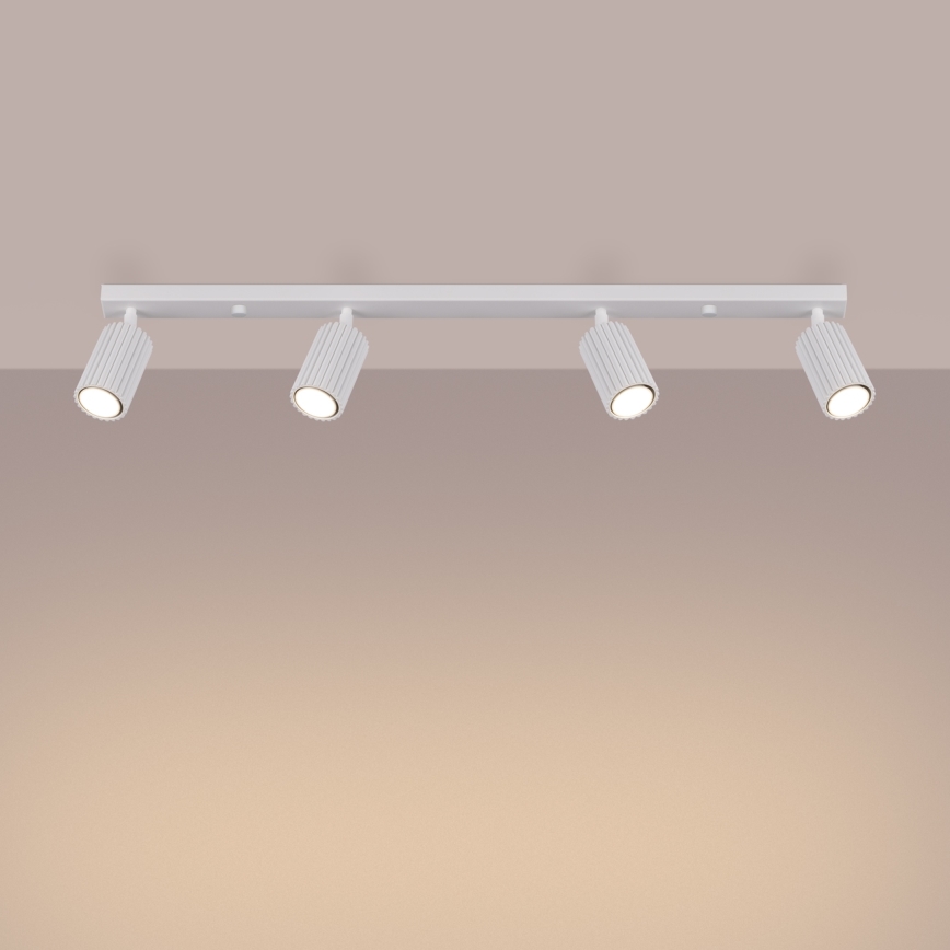 Brilagi - Foco CRESTO 4xGU10/10W/230V branco