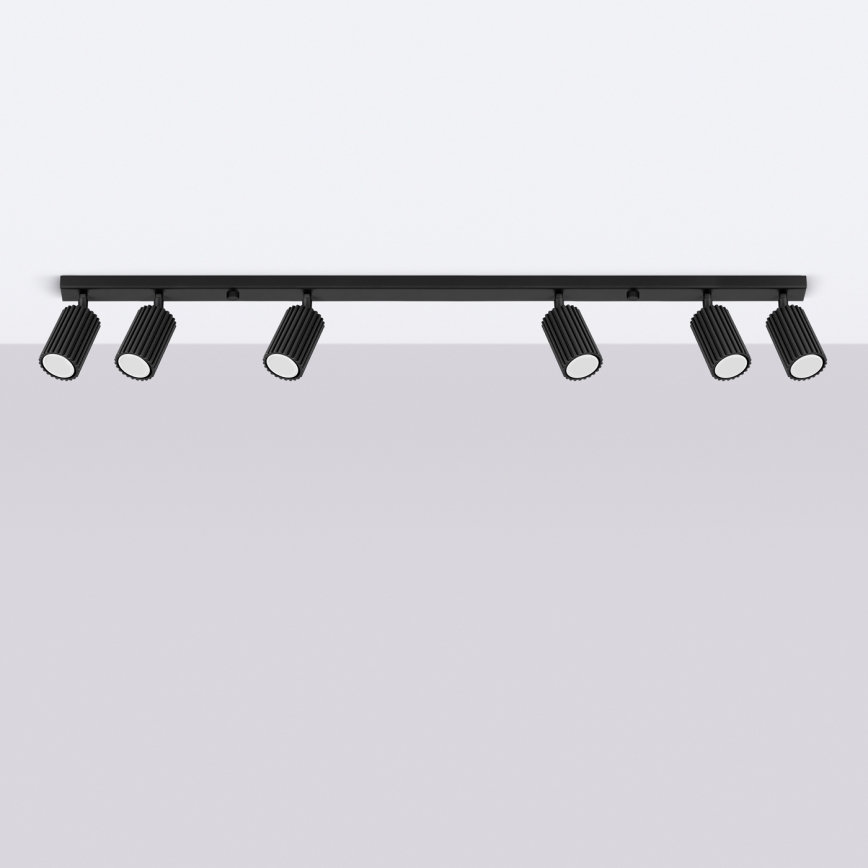 Brilagi - Foco CRESTO 6xGU10/10W/230V preto