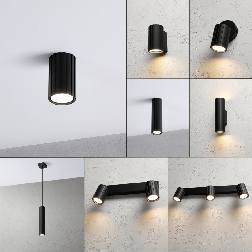 Brilagi - Foco CRISPINA 1xGU10/10W/230V 10 cm preto