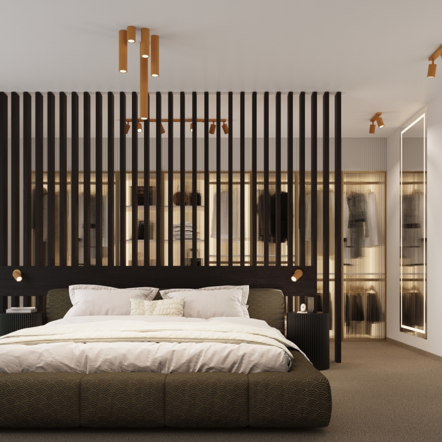 Brilagi - Foco de parede CRESTO 1xGU10/10W/230V dourado