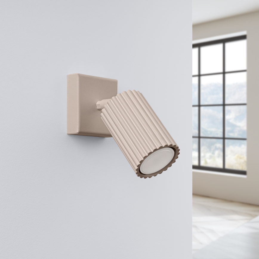 Brilagi - Foco de parede CRESTO 1xGU10/10W/230V taupe